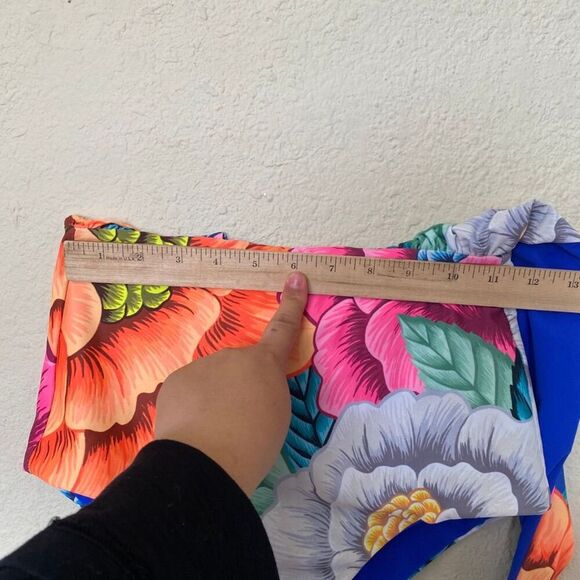 Mara Hoffman floral one piece bathing suit "Flora" Halter size S‎ - Picture 15 of 16